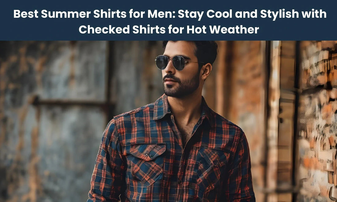 Best Summer Shirts for Men: Stay Cool and Stylish with Checked Shirts for Hot Weather