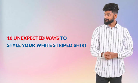 10 Unexpected Ways to Style Your White Striped Shirt