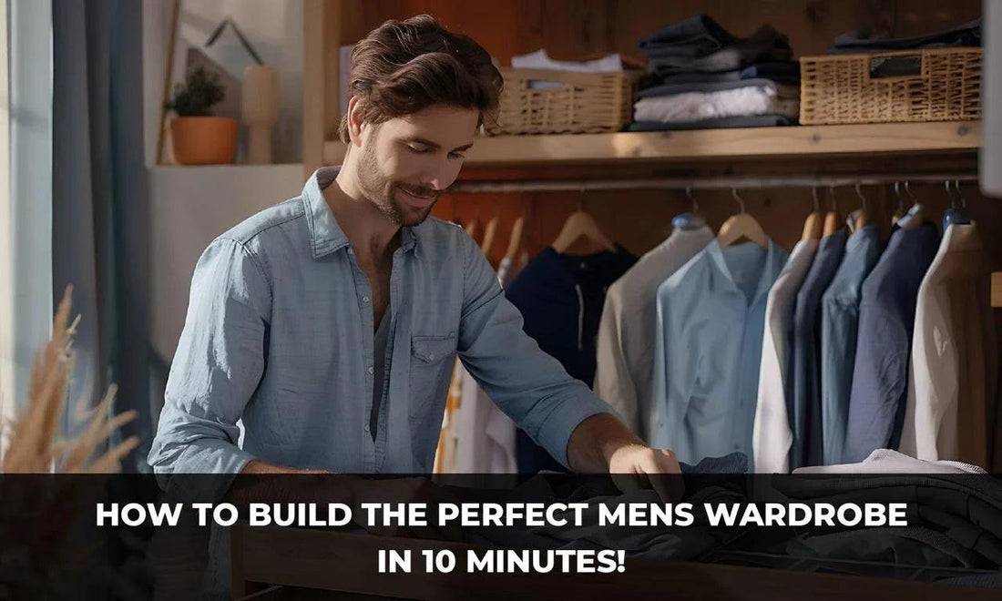 How to Build the Perfect Men’s Wardrobe in 10 Minutes! (Quick 6 Steps) - Botticelli