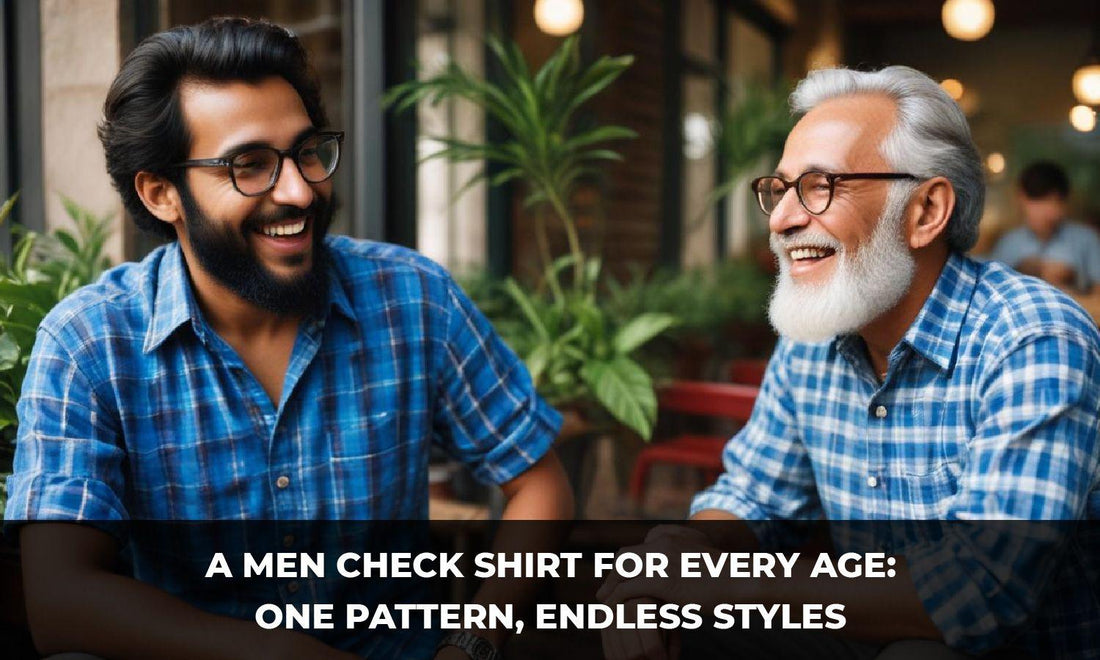 Men Check Shirt