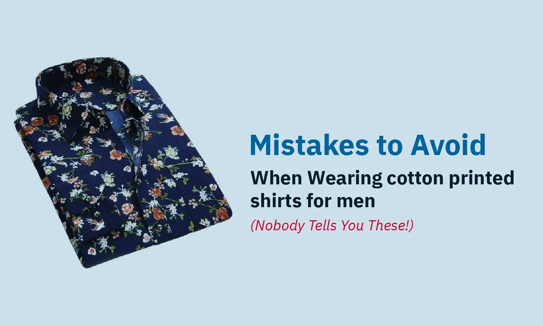 cotton printed shirts for men