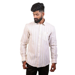 Sandal Broken Twill Striped Shirt for Men