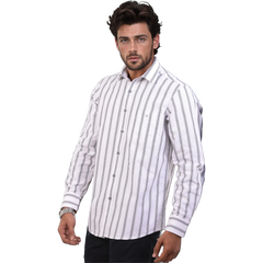 White Striped Shirt