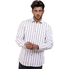 White Striped Shirt