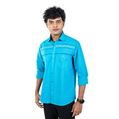 Ramar Blue Partywear Shirt