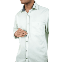 Botticelli White Partywear Shirt For Men - Regular Fit Formal Shirts (5300) - Botticelli