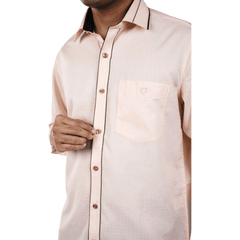 Botticelli White Partywear Shirt For Men - Regular Fit Formal Shirts (5300) - Botticelli