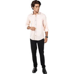 Botticelli White Partywear Shirt For Men - Regular Fit Formal Shirts (5300) - Botticelli