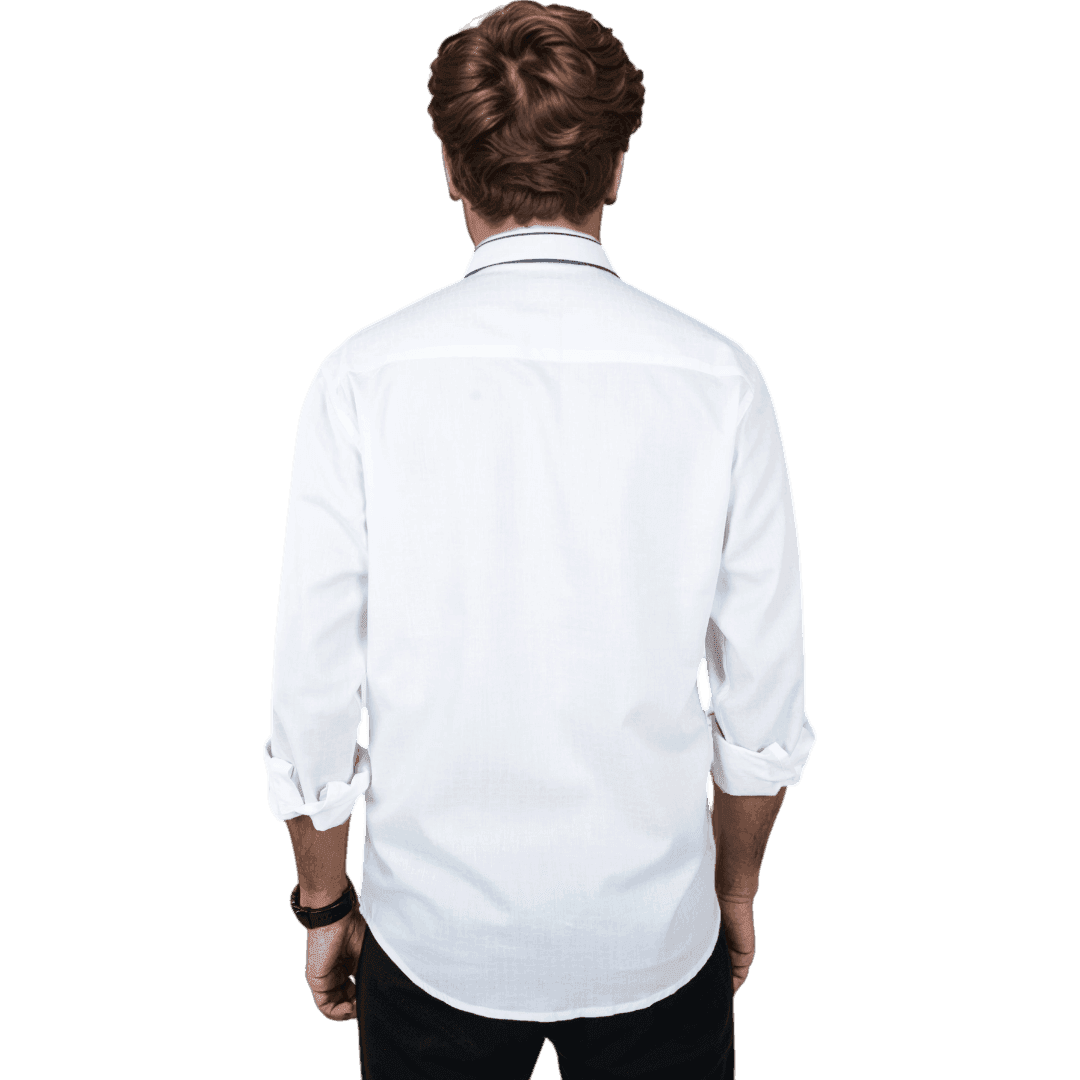 White Partywear Shirt