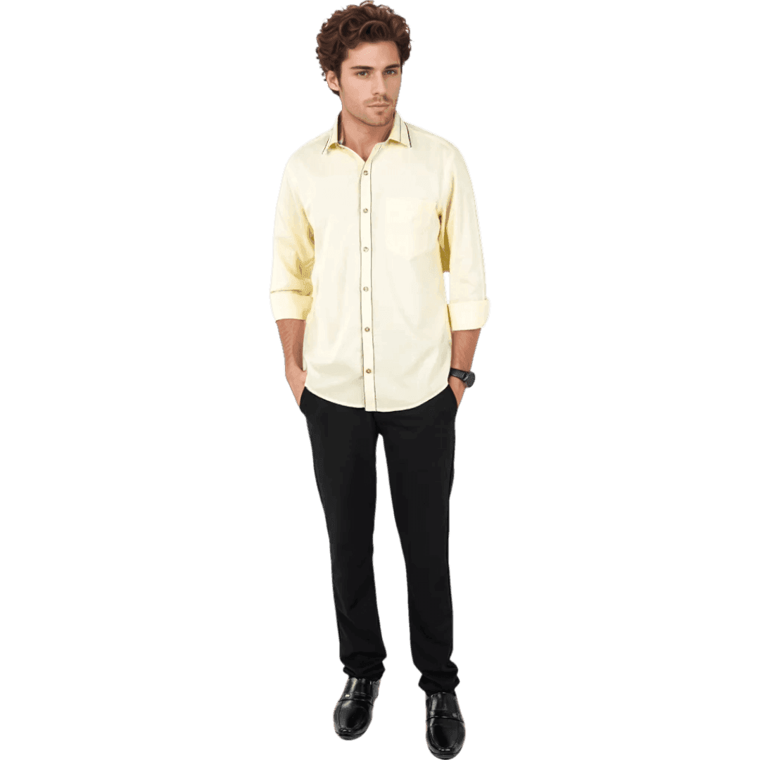 Yellow Partywear Shirt