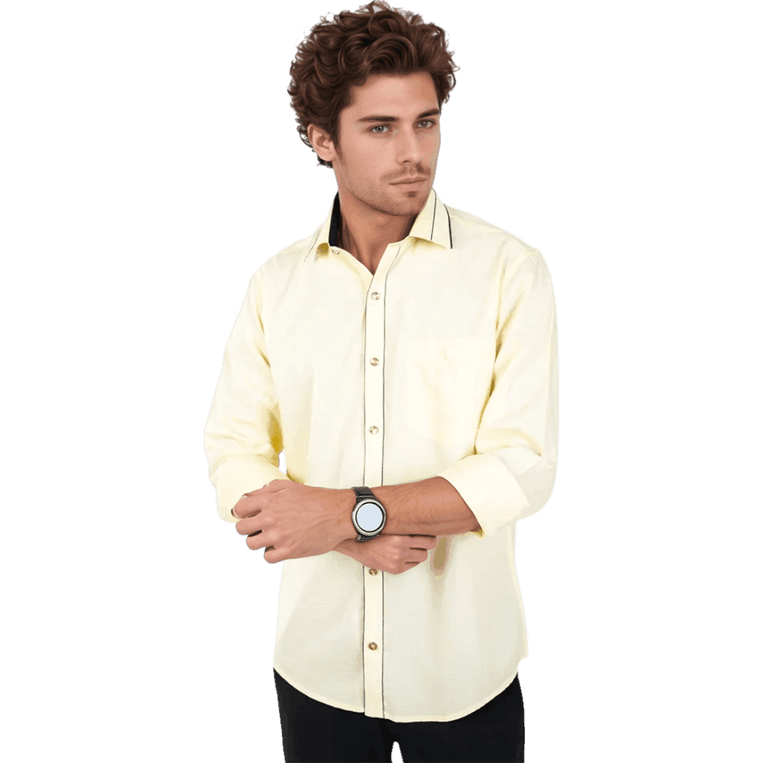 Yellow Partywear Shirt