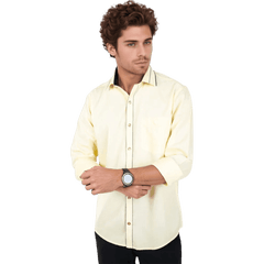 Botticelli White Partywear Shirt For Men - Regular Fit Formal Shirts (5300) - Botticelli