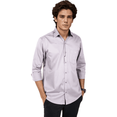 Botticelli Dark Green Cotton Partywear Shirt For Men - Full Sleeve Formal Shirts (5302) - Botticelli