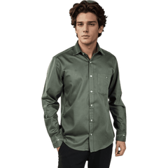 Botticelli Men Plain Black Partywear Shirt - Collarwork Cotton Shirts (5304) - Botticelli