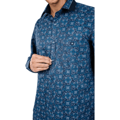 Blue Collar Work Shirt For Men- 5308 - Botticelli