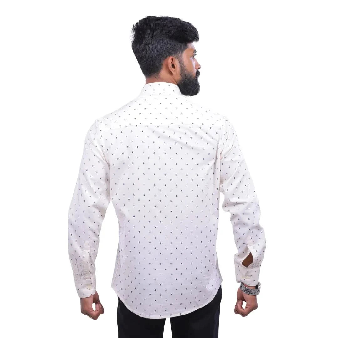 Sandal Slub Printed Shirt for men