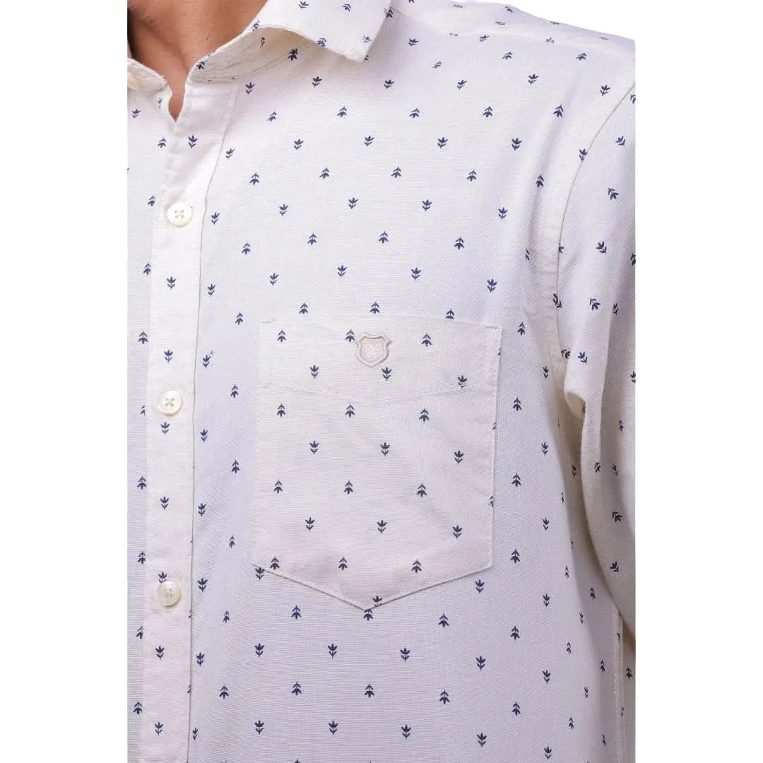 Sandal Slub Printed Shirt for men