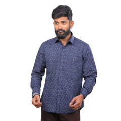 Navy Laffer Printed Shirt for men