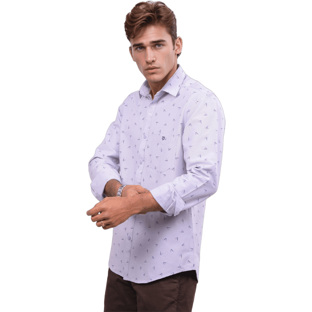 Arrow Grey Printed Shirt