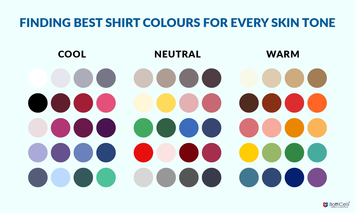 Perfect Shirt colour for Your Skin Tone