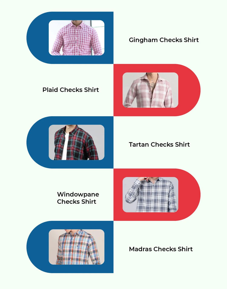 Types of Checked Shirts