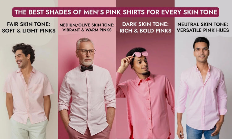 Men’s Pink Shirts